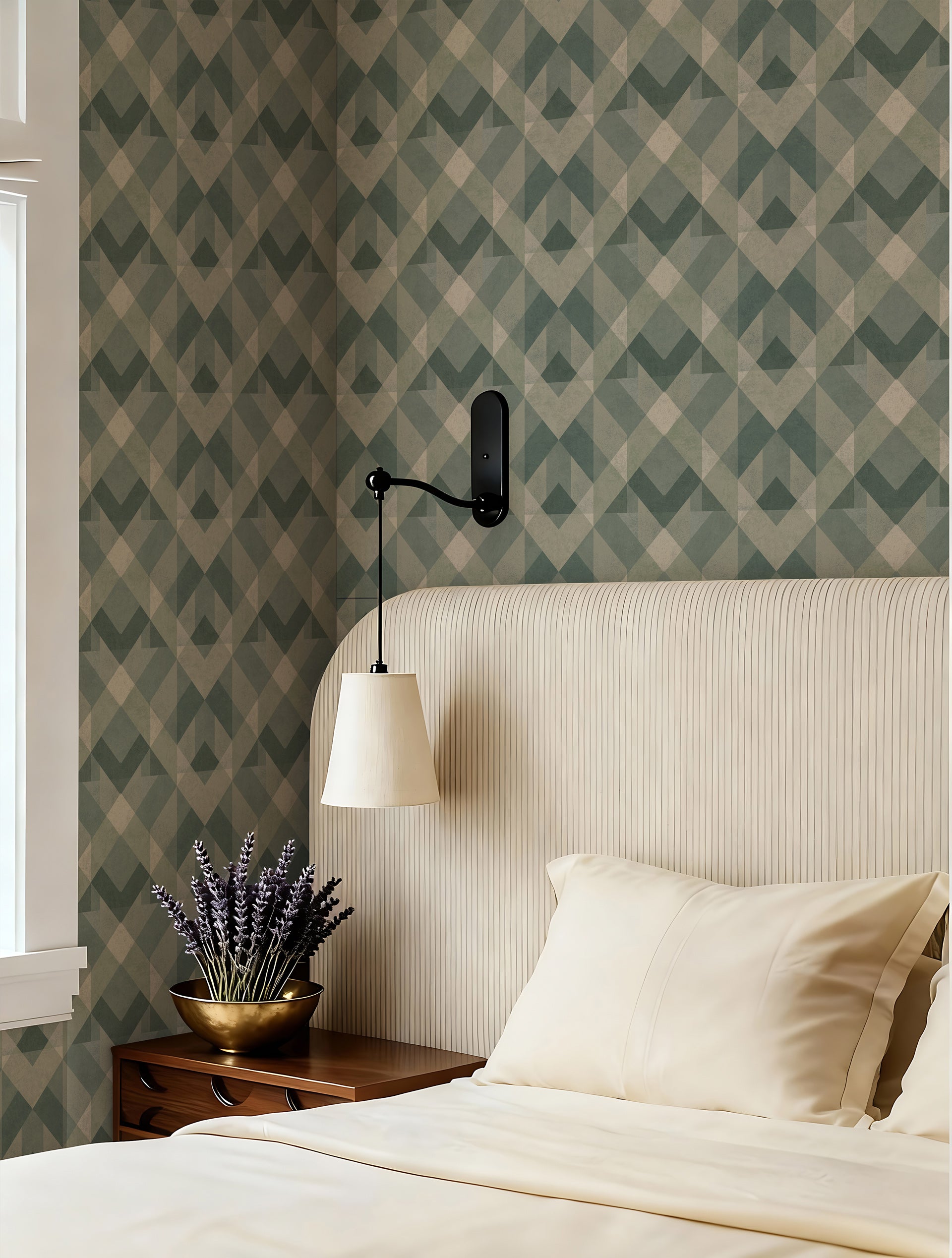 Knoll Green Wallpaper - Esselle Home