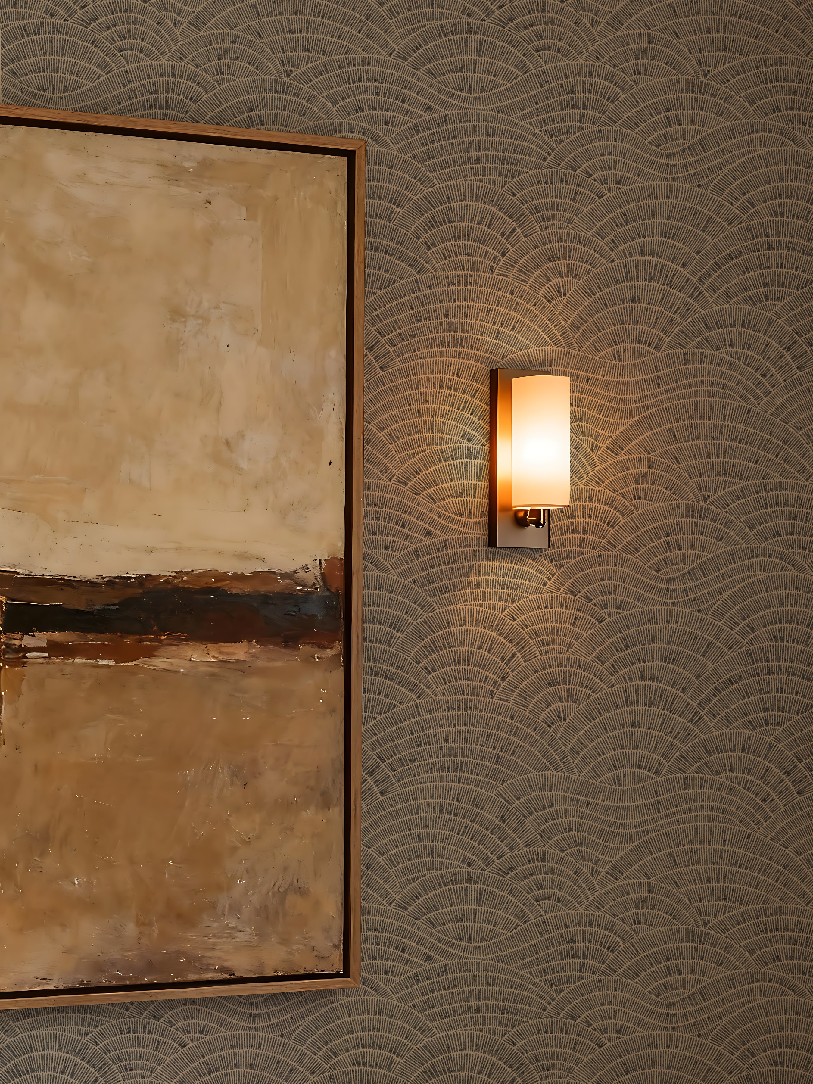 Dalty Slate Wallpaper