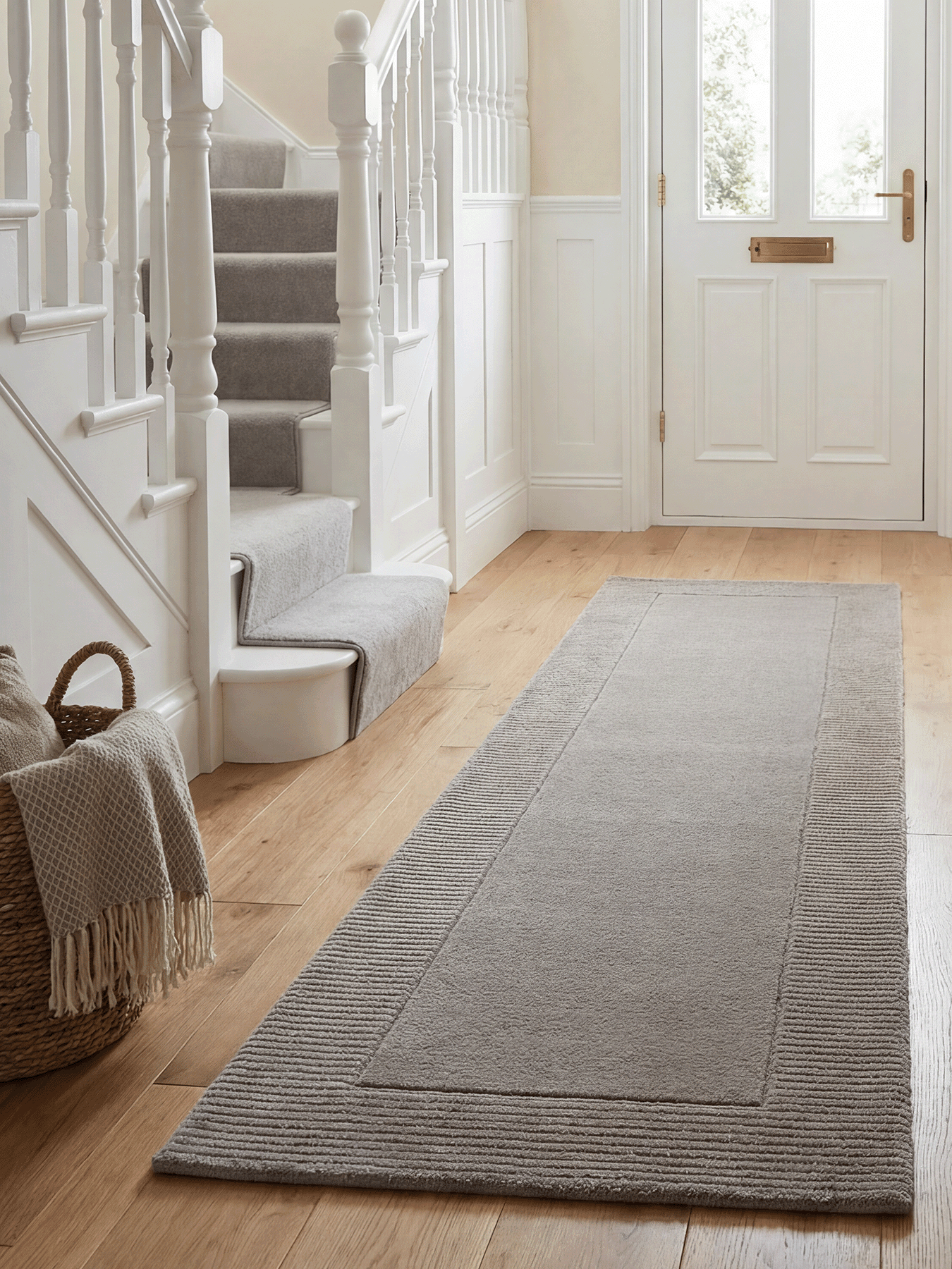 Esme Wool Silver Runner - Esselle Home