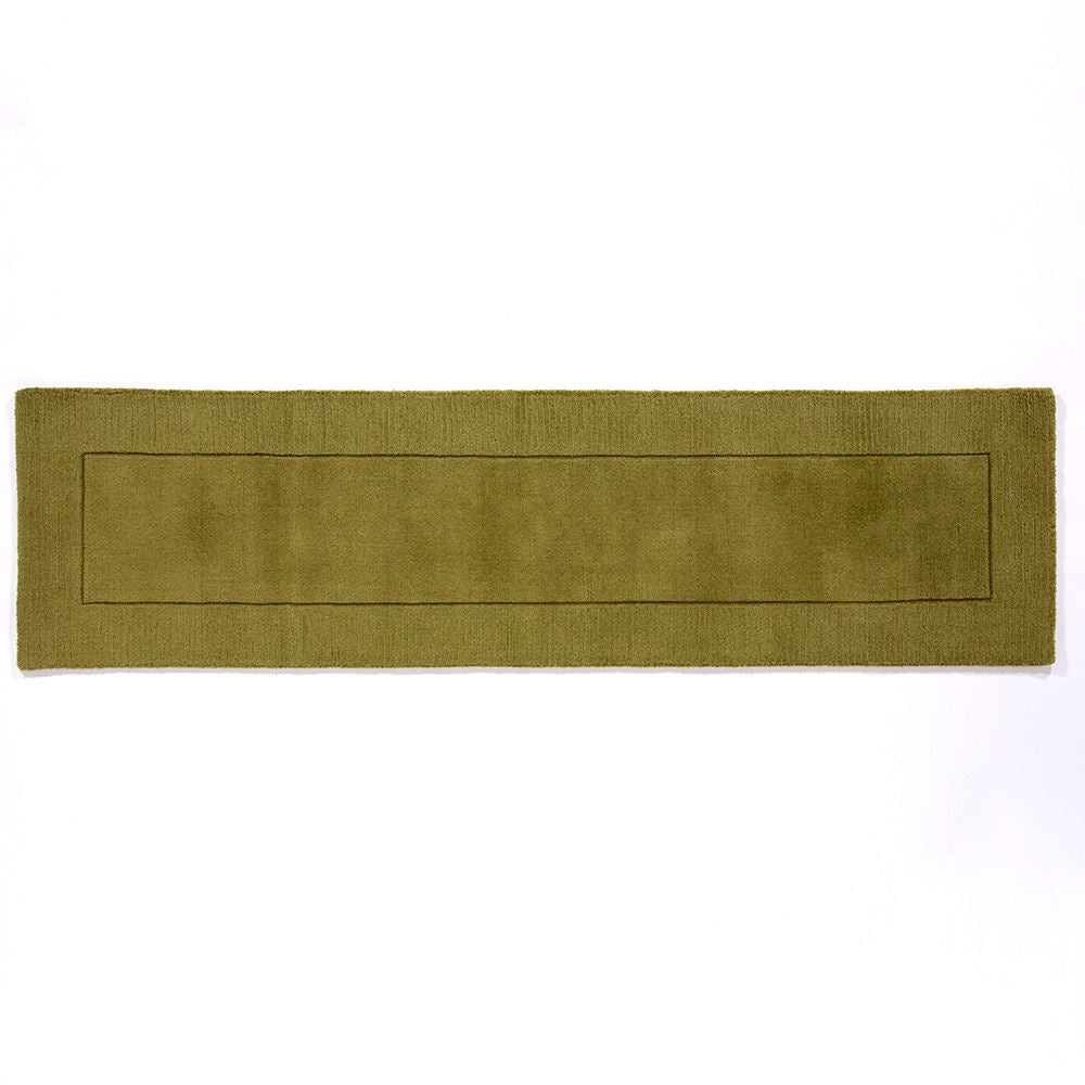 Esme Wool Olive Runner 60x230cm (Bale 182)