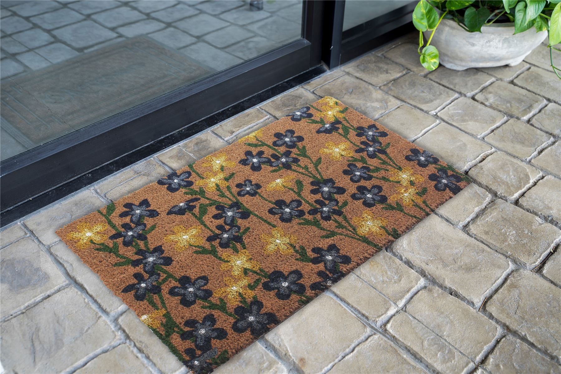 RHS Spring Flowers Door Mat