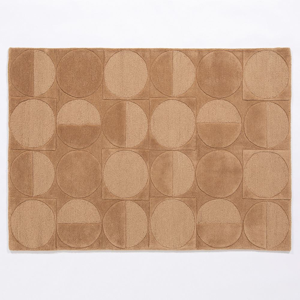 Arabella Wool 120x170cm Taupe Rug