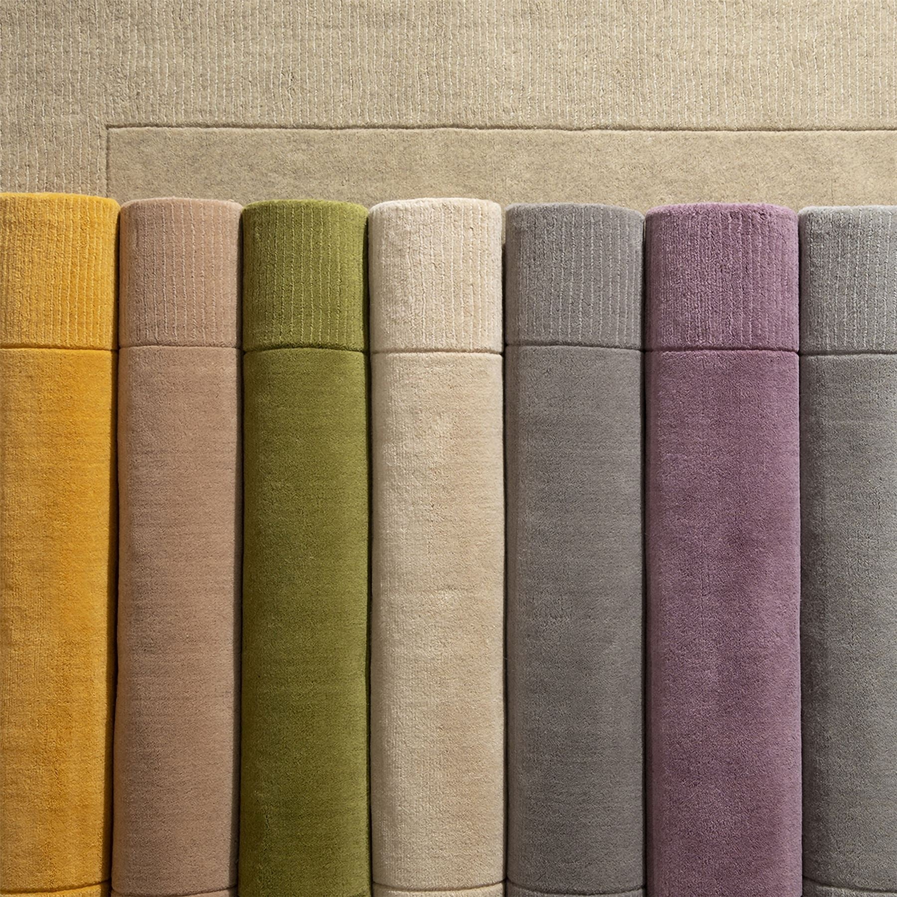 Esme Wool Stone Rug 160x230cm (Bale 176)