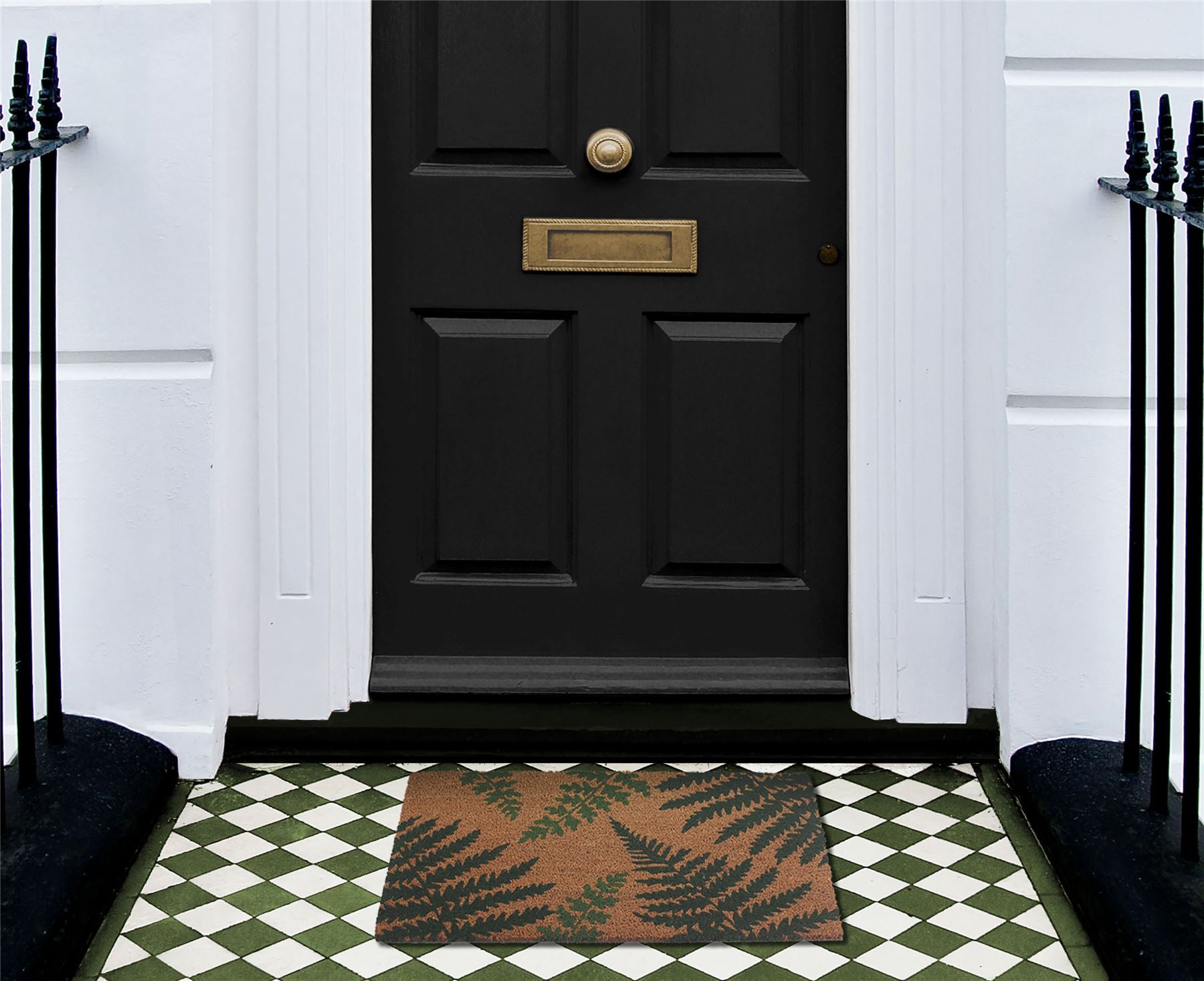 RHS Fern Green Doormat 45x75cm (Bale 431)