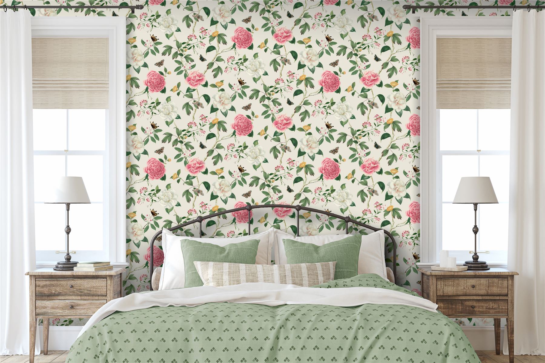 RHS Chinoiserie Charmer Cream Wallpaper