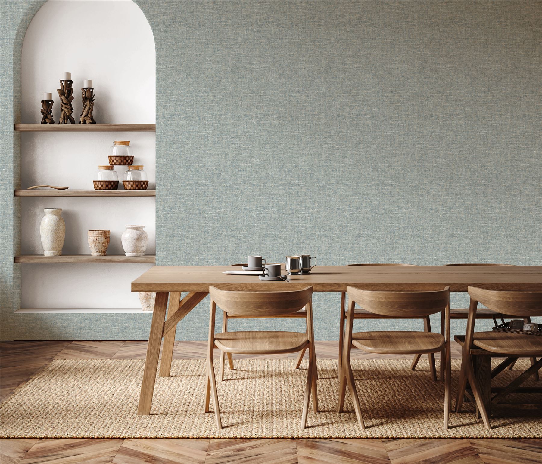 Artisan Blue Wallpaper - Esselle Home