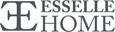 Standard version of the Esselle Home logo with a transparent background.