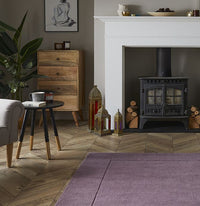 Esme Wool Mauve Rug - Esselle Home