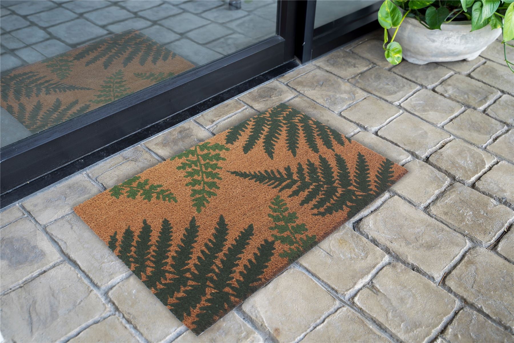 RHS Fern Green Doormat 45x75cm (Bale 431)