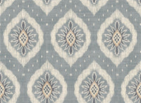 Odina Ikat Soft Blue Wallpaper
