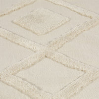 Windsor Geo Tufted Cream Rug 120x170cm (Bale 236) - Esselle Home