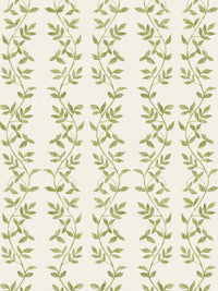 Botanic Vines Spring Green Fabric - Esselle Home