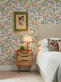RHS Springtime Serenade Cream Wallpaper - Esselle Home