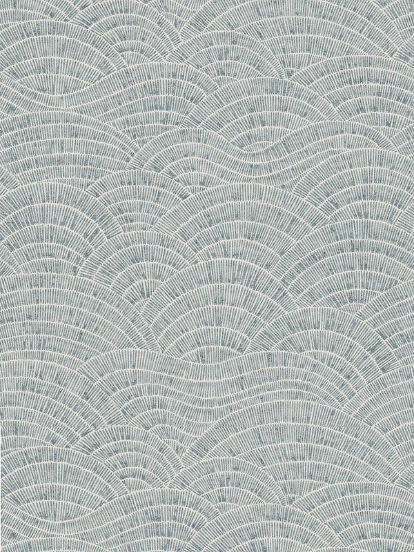 Dalty Steel Blue Wallpaper