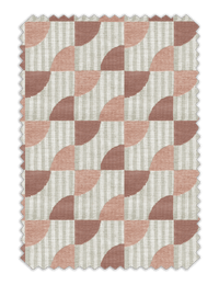 Dalure Blush Fabric - Esselle Home