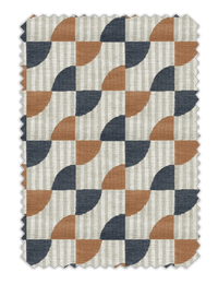 Dalure Mocha Fabric - Esselle Home