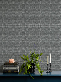 Duxton Navy Wallpaper - Esselle Home