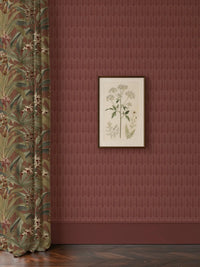Novena Spiced Terracotta Wallpaper - Esselle Home