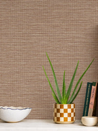 Keppel Spiced Terracotta Wallpaper - Esselle Home