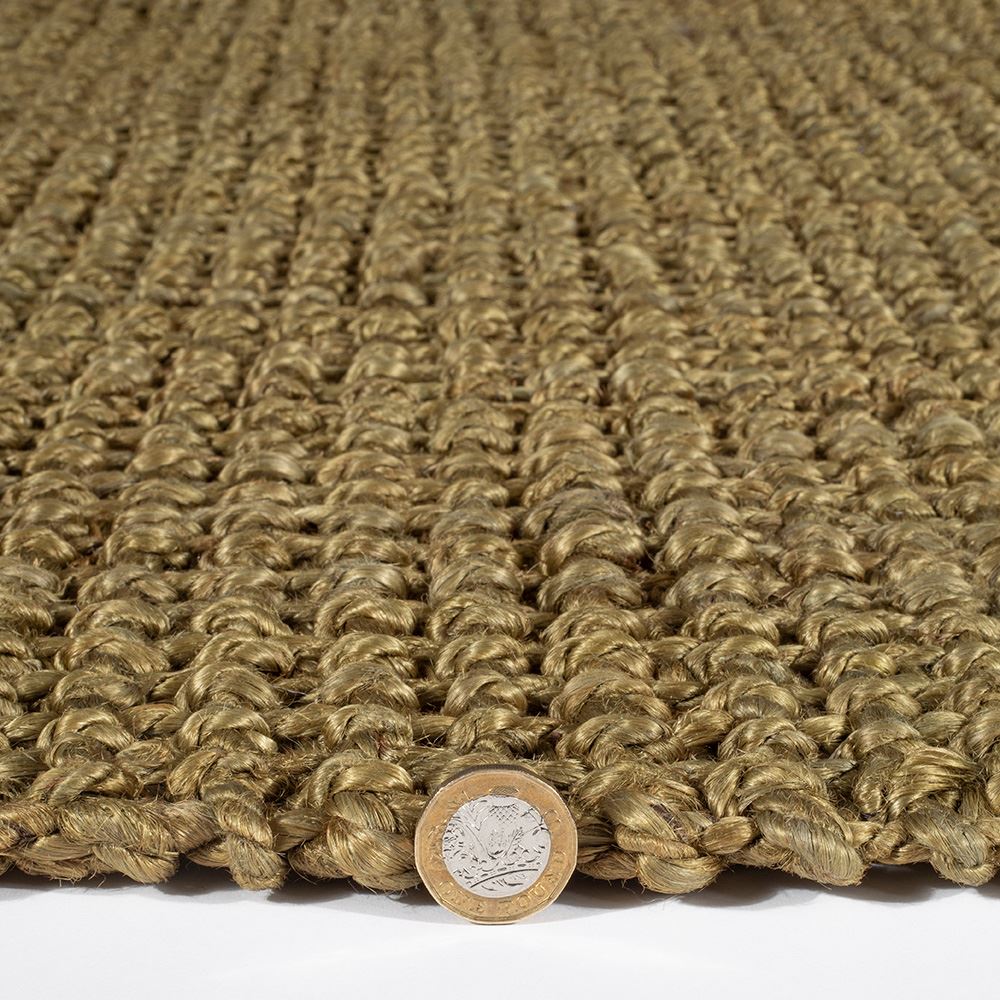 Whitefield Handwoven Boucle 120x170cm Olive Rug