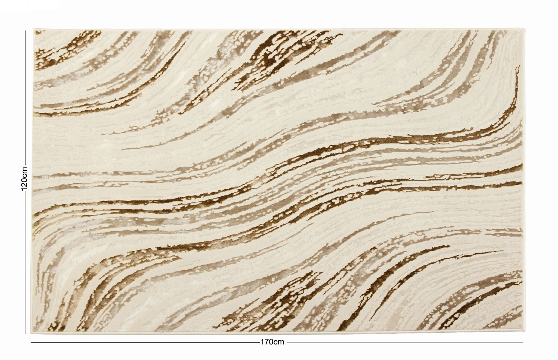 Solar Saturn Natural / Copper Rug