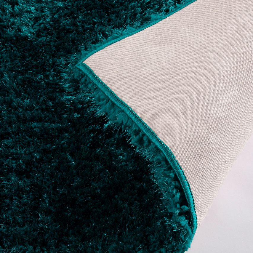 Sophia Shaggy Polyester 120x170cm Teal  Rug