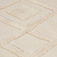 Windsor Geo Tufted Cream Rug 160x230cm (Bale 237) - Esselle Home