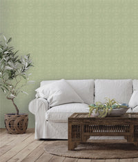 RHS Dandy Floral Sage Wallpaper
