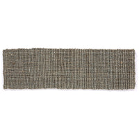 Whitefield 45x150cm Grey Handwoven Boucle Runner - Esselle Home