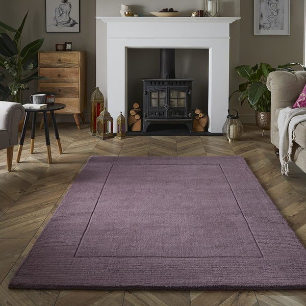 Esme Wool Mauve Rug