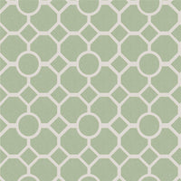 RHS Lattice Fretwork Sage Wallpaper - Esselle Home