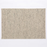 Delilah Wool Pebble Mottled Cream Rug 160x230cm