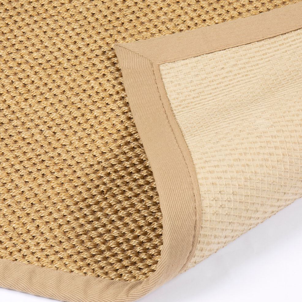 Urmston Sisal Jute Tiger Eye 120x170cm Beige Rug