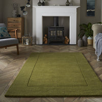 Esme Wool Olive Rug - Esselle Home