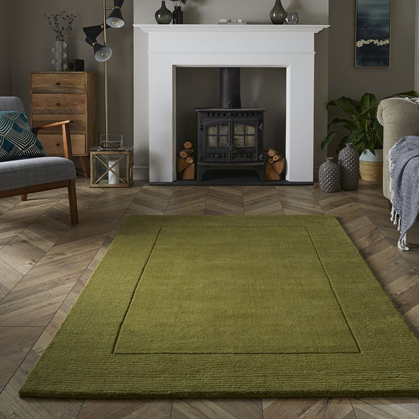 Esme Wool Olive Rug