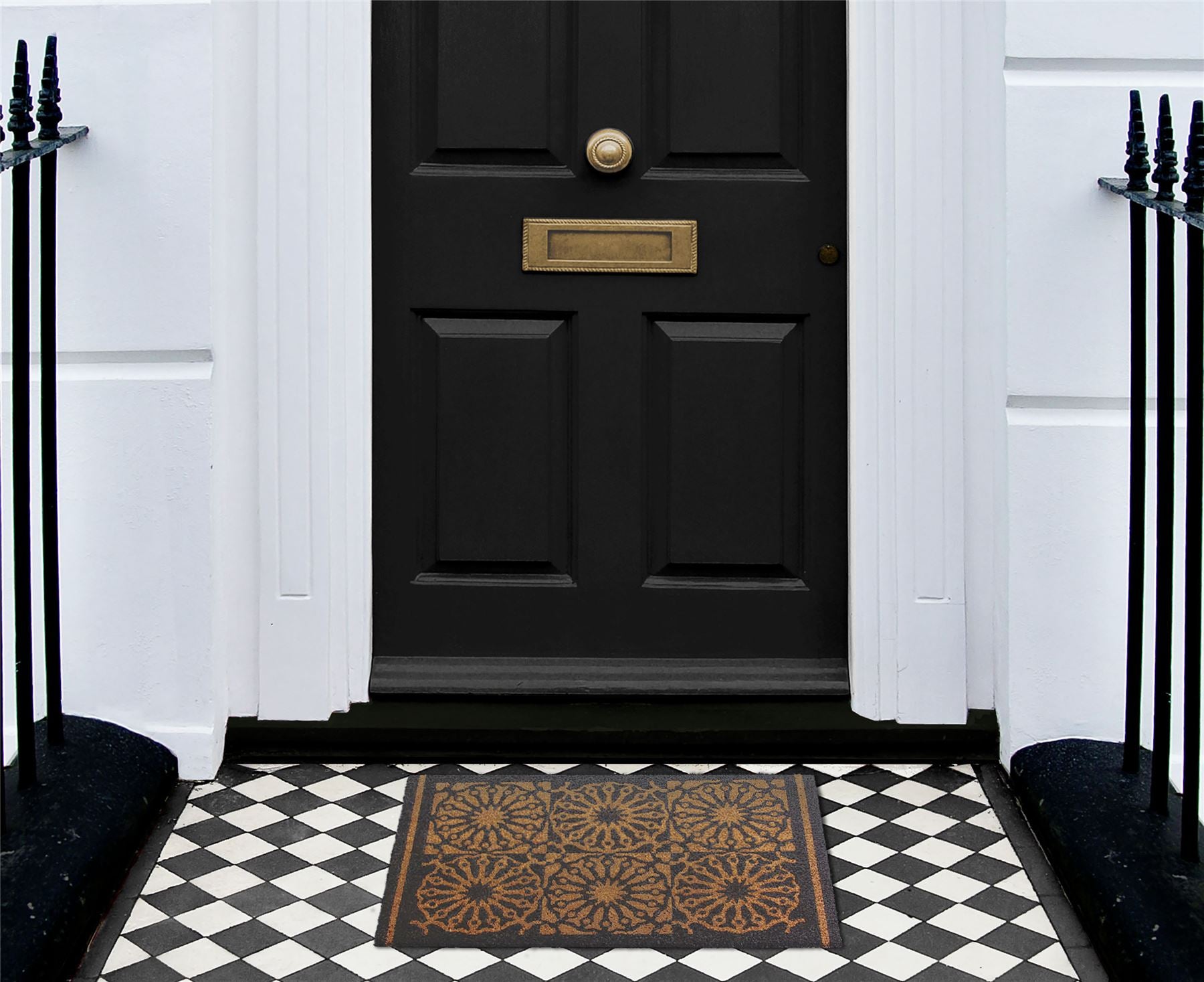 RHS Starburst Grey Door Mat