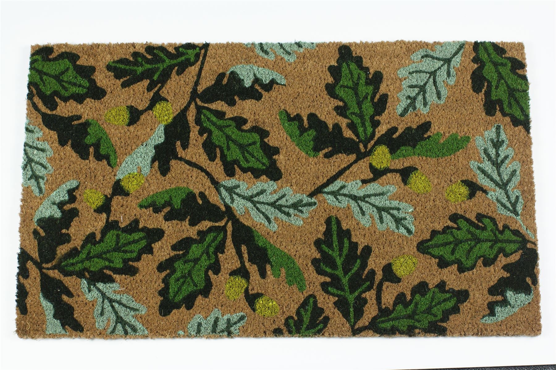 RHS Coir Autumn Oak Green Doormat 45x75cm (Bale 438)