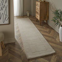 Esme Wool Cream Runner - Esselle Home