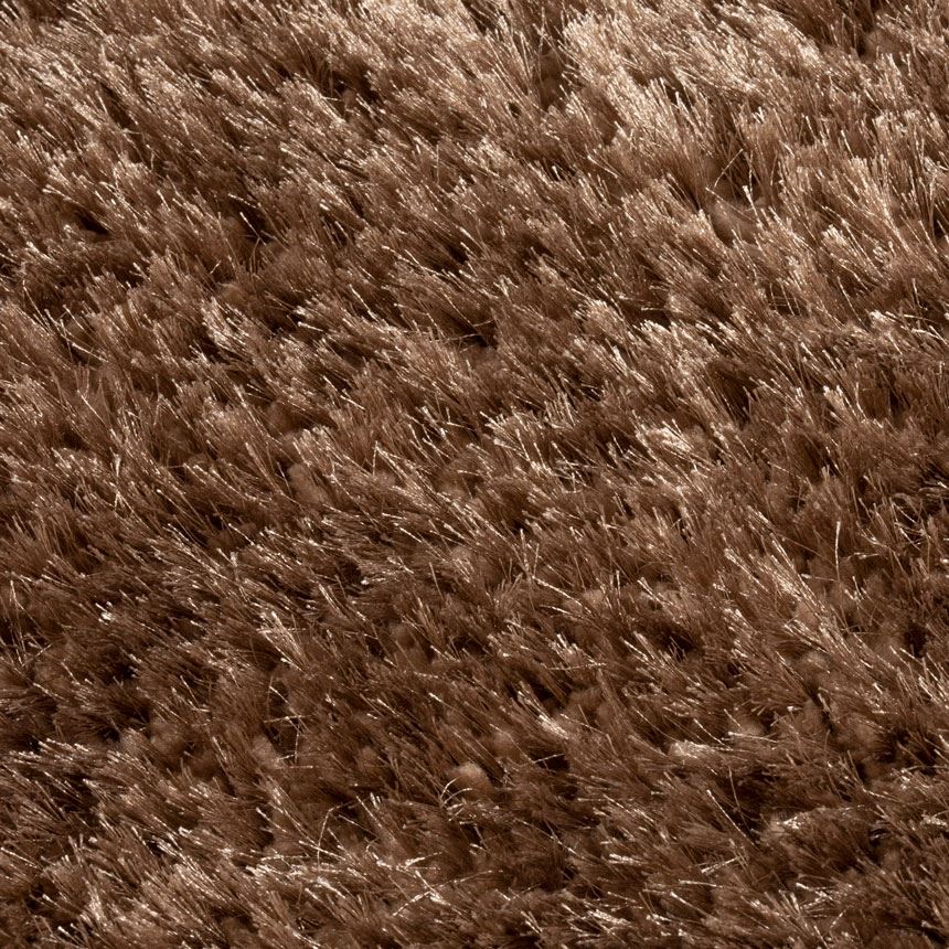 Sophia Shaggy Polyester 120x170cm Taupe Rug