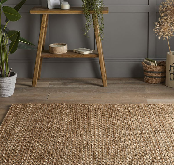 Salford Chunky Jute Natural Rug