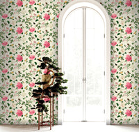 RHS Chinoiserie Charmer Cream Wallpaper