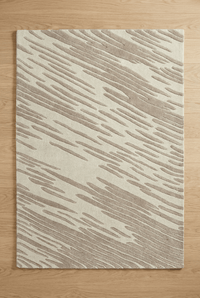 Aura Storm Natural / Grey Rug - Esselle Home