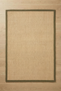 Swinton Sisal Jute Boucle Green Rug