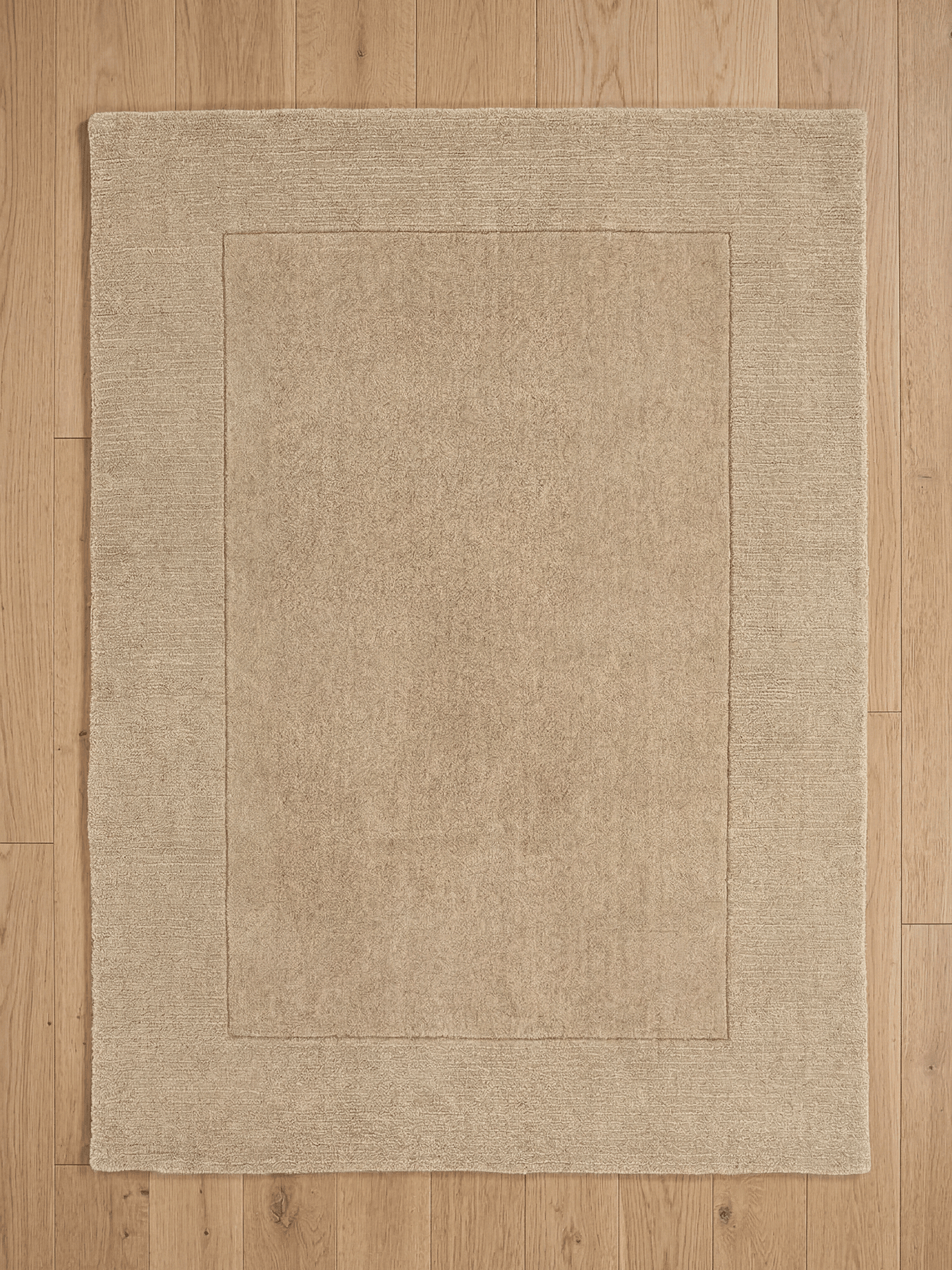 Esme Wool Stone Rug 200 x 290cm - Esselle Home