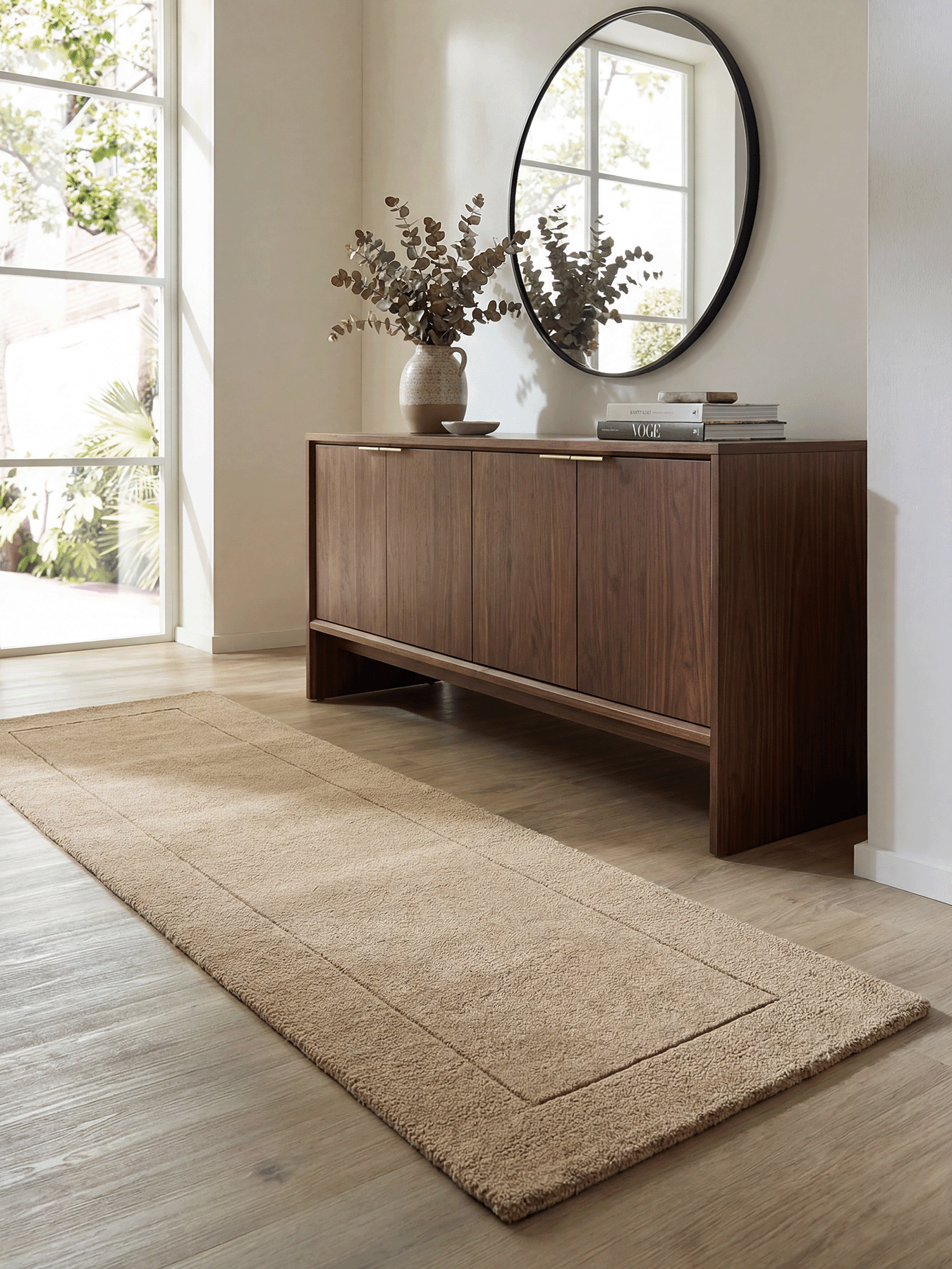 Esme Wool Stone Runner - Esselle Home