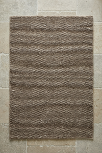 Delilah Wool Pebble Mottled Taupe Rug