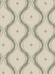 Garden Ogee Sage Green Wallpaper