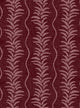 Fern Wave Burgundy Wallpaper