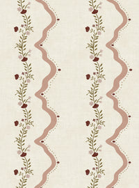Rosie Posie Blush Pink Wallpaper