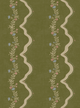 Rosie Posie Olive & Pink Wallpaper